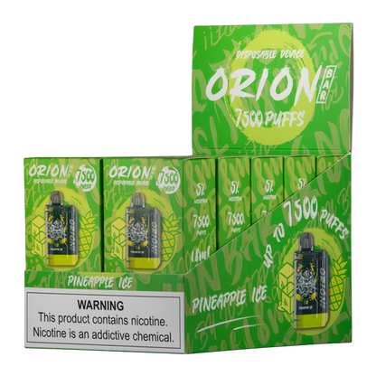 BUY 1 GET 1 FREE Pineapple Ice Orion Bar 7500 | Vape Amazon India
