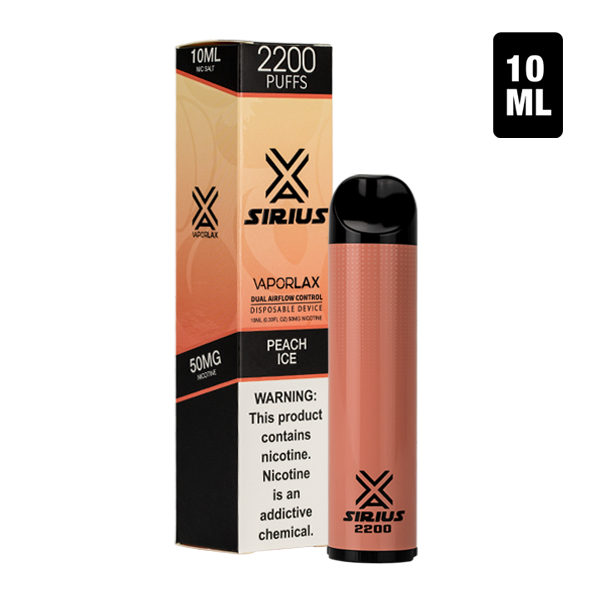 BUY 1 GET 1 FREE Peach Ice by Sirius | Vape Amazon India