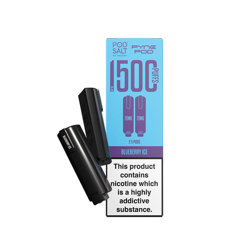 Pyne Pod 2in1 Blueberry Ice Prefilled Vape Pods - Pod Salt Edition