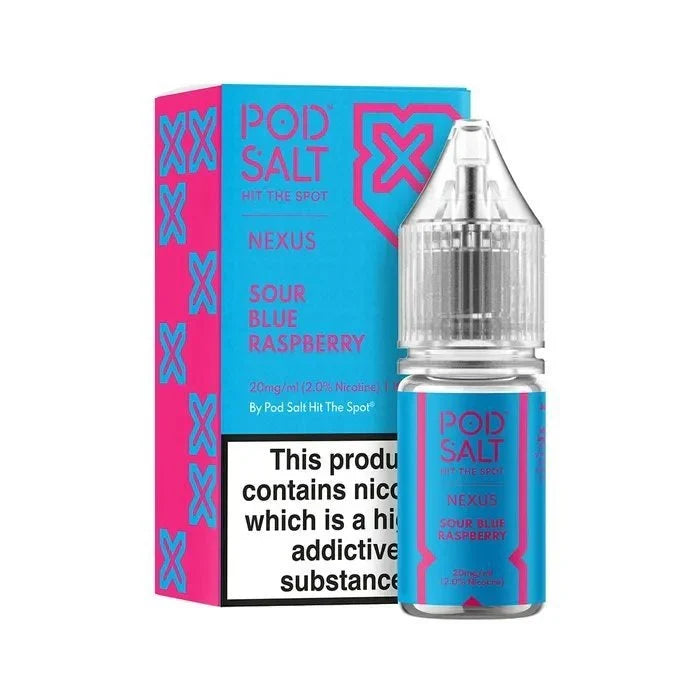 POD SALT - Sour Blue Raspberry