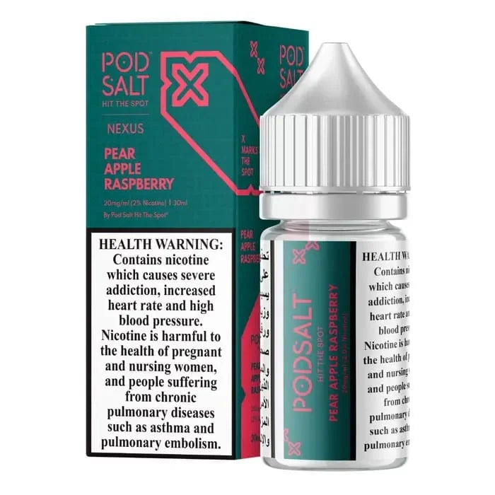 POD SALT - Pear Apple Raspberry
