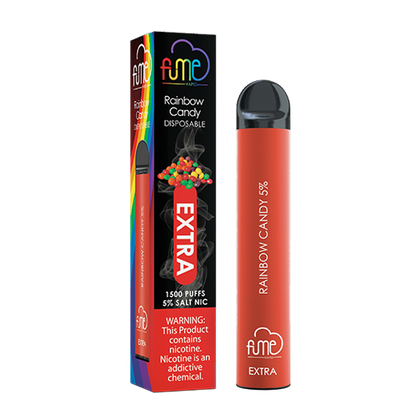 BUY 1 GET 1 FREE Rainbow Candy Fume Extra | Vape Amazon India