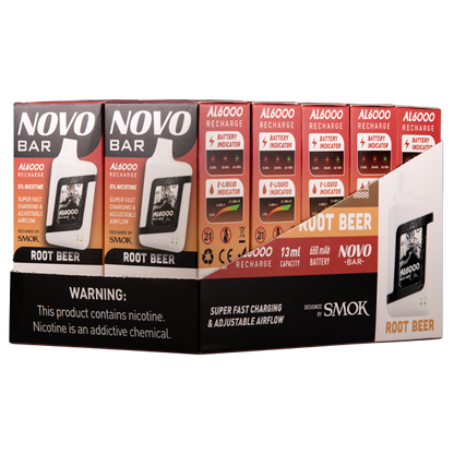 BUY 1 GET 1 FREE Root Beer Novo Bar AL6000 | Vape Amazon India