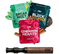 FM Solano Flavored Air Device | Naturally Switch from Bad Habits | Maple Barrel and Stainless Steel Mouthpiece with 3 Packs of Plant Based Retro Sweet