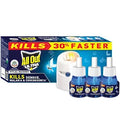 All Out Ultra Liquid Vaporizer, Machine + 3 Refills (45ml each) | Kills Dengue, Malaria & Chikungunya Spreading Mosquitoes| India's Only Mosquito