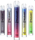 crystal bar 600+ preffilled rechargeable reusable (Strawberry kiwi)
