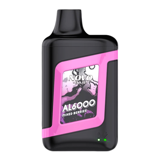 BUY 1 GET 1 FREE Mixed Berries Novo Bar AL6000 | Vape Amazon India