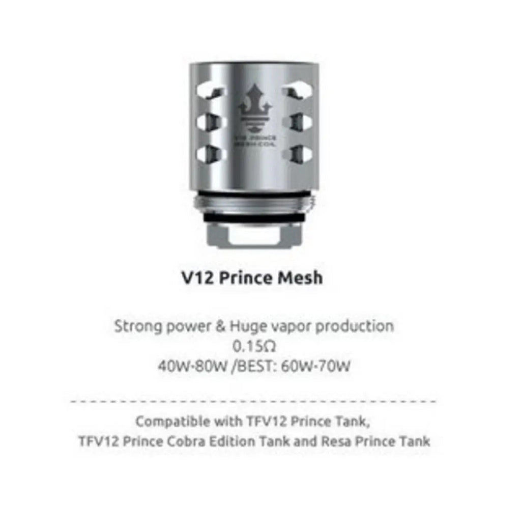 SMOK V12 Price/RBA Replacement Coils ( All Resistance )