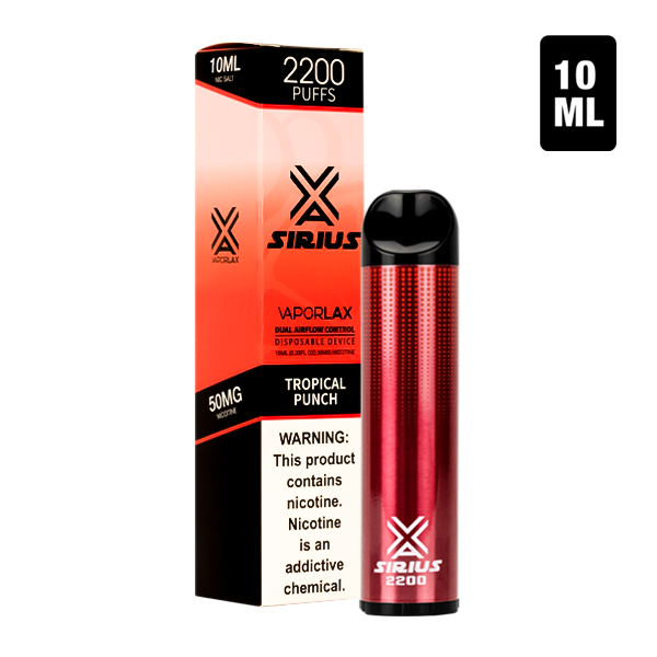 BUY 1 GET 1 FREE Tropical Punch by Sirius | Vape Amazon India