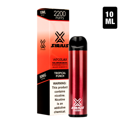 BUY 1 GET 1 FREE Tropical Punch by Sirius | Vape Amazon India