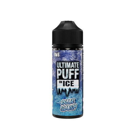 Ultimate Puff On Ice Blue Slush Shortfill 100ml E-Liquid