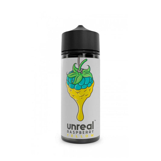 Unreal Raspberry Yellow 100ml Shortfill E-Liquid