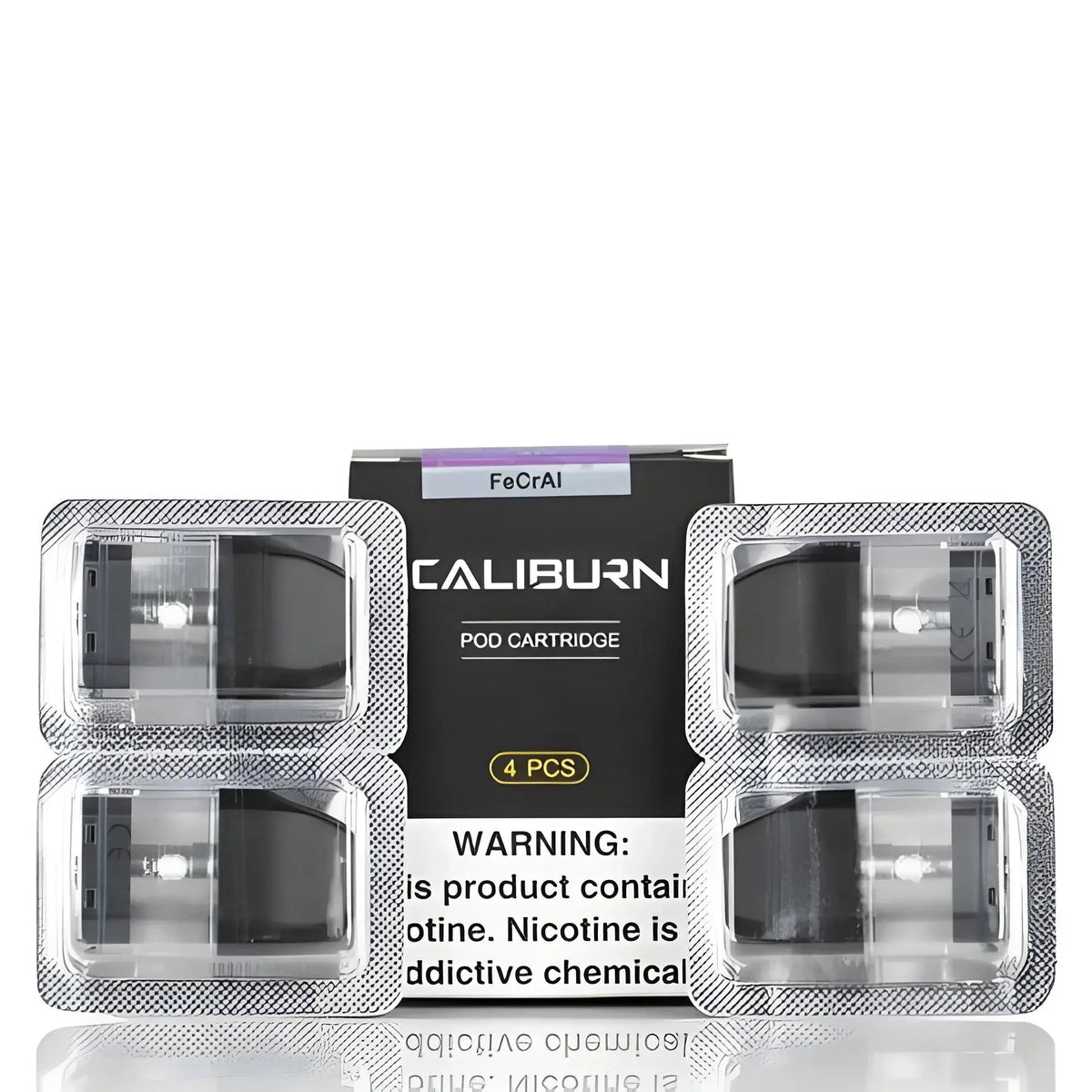 Caliburn Pod Kit Replacement Cartridges 2ml 4 Pack
