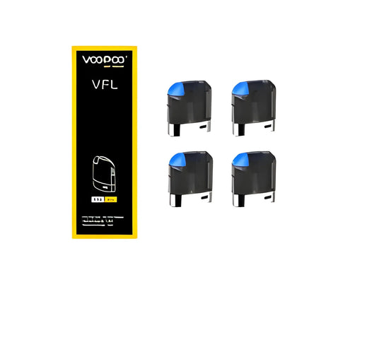 Voopoo VFL Replacement Pod 8ml Refillable Black and Blue
