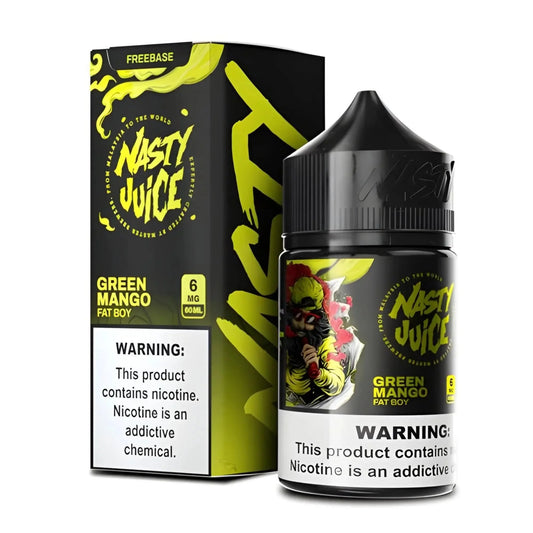 Green Mango 60ml Vape Juice (3mg) – Nasty Juice Fat Boy | Vape Mash India