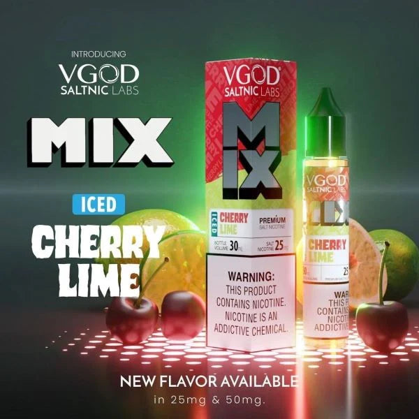 VGOD Nicotine Salt - Iced Cherry Lime