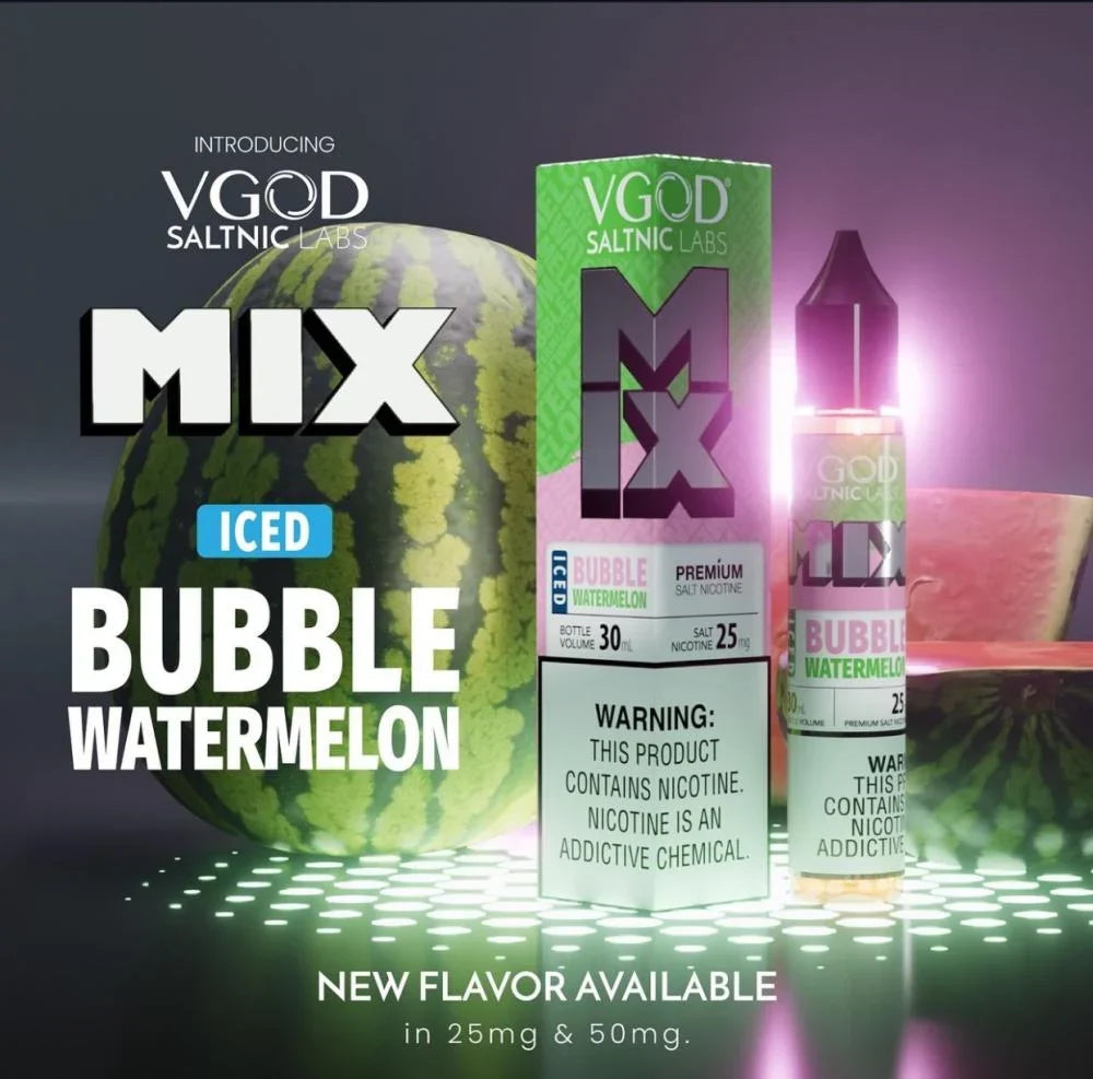 VGOD Nicotine Salt - Iced Bubble Watermelon