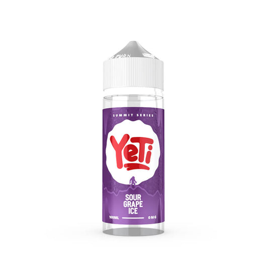 Yeti Summit Series Sour Grape Ice 100ml Shortfill E-Liquid